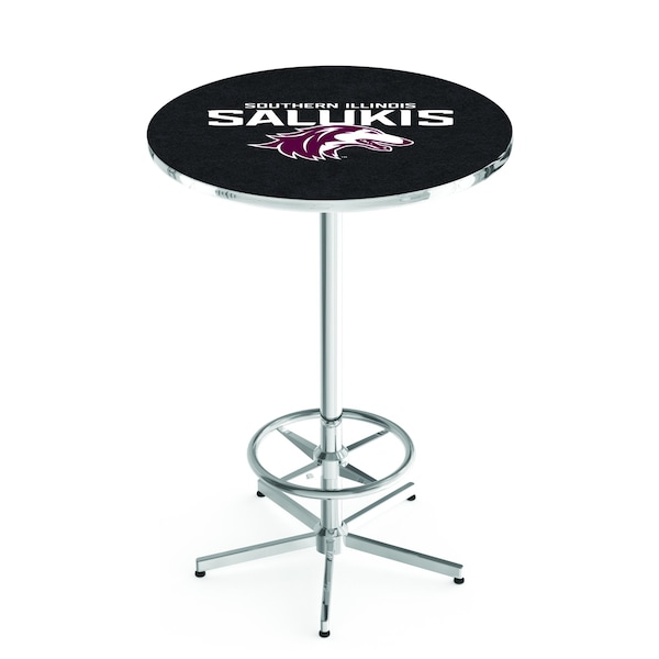 42" Chrome Southern Illinois Pub Table